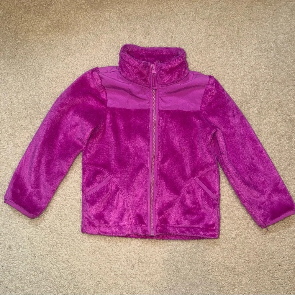 Kids Fleece Sweater - Pink Size 4T